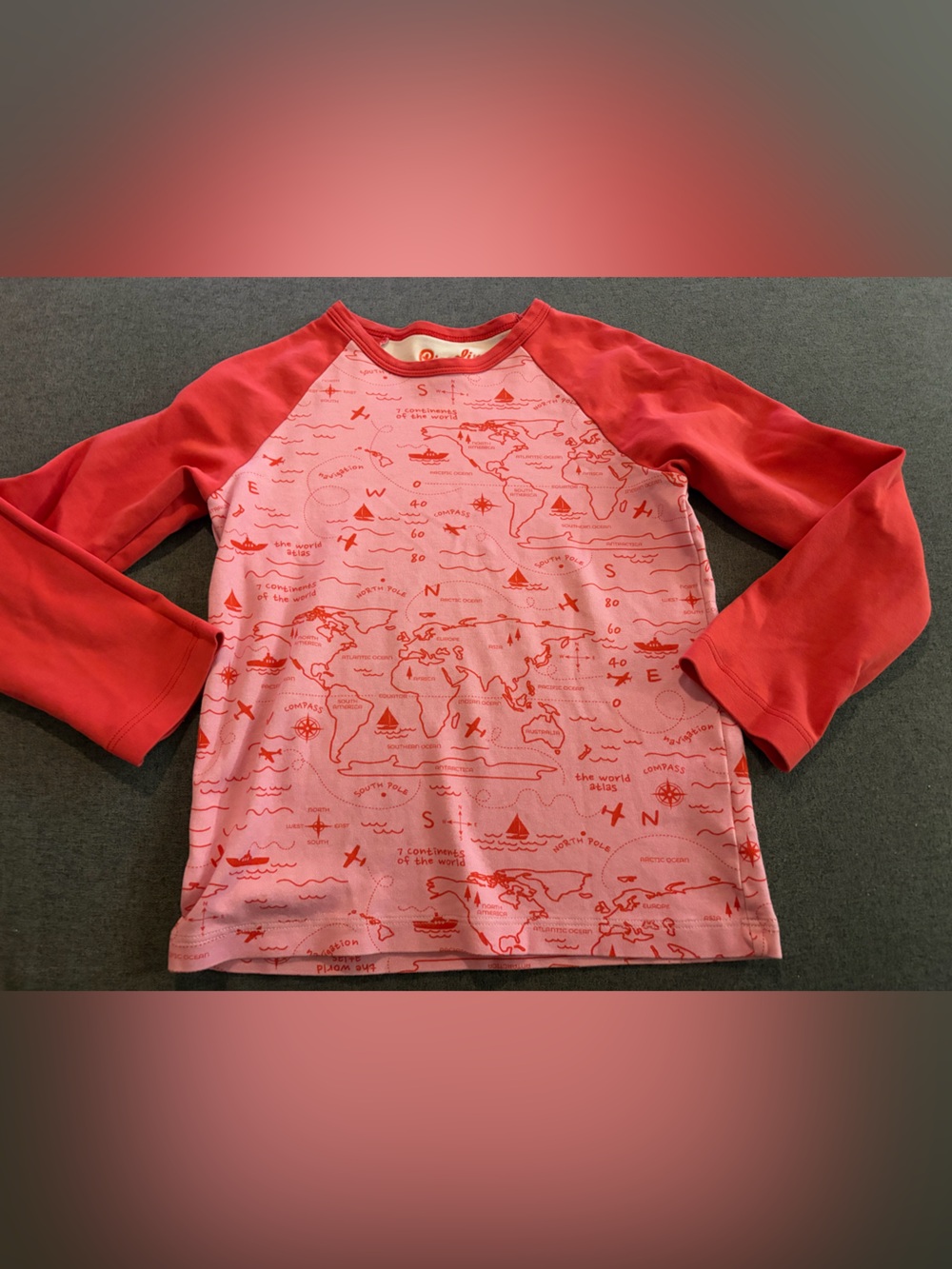 Piccolina Continents Shirt